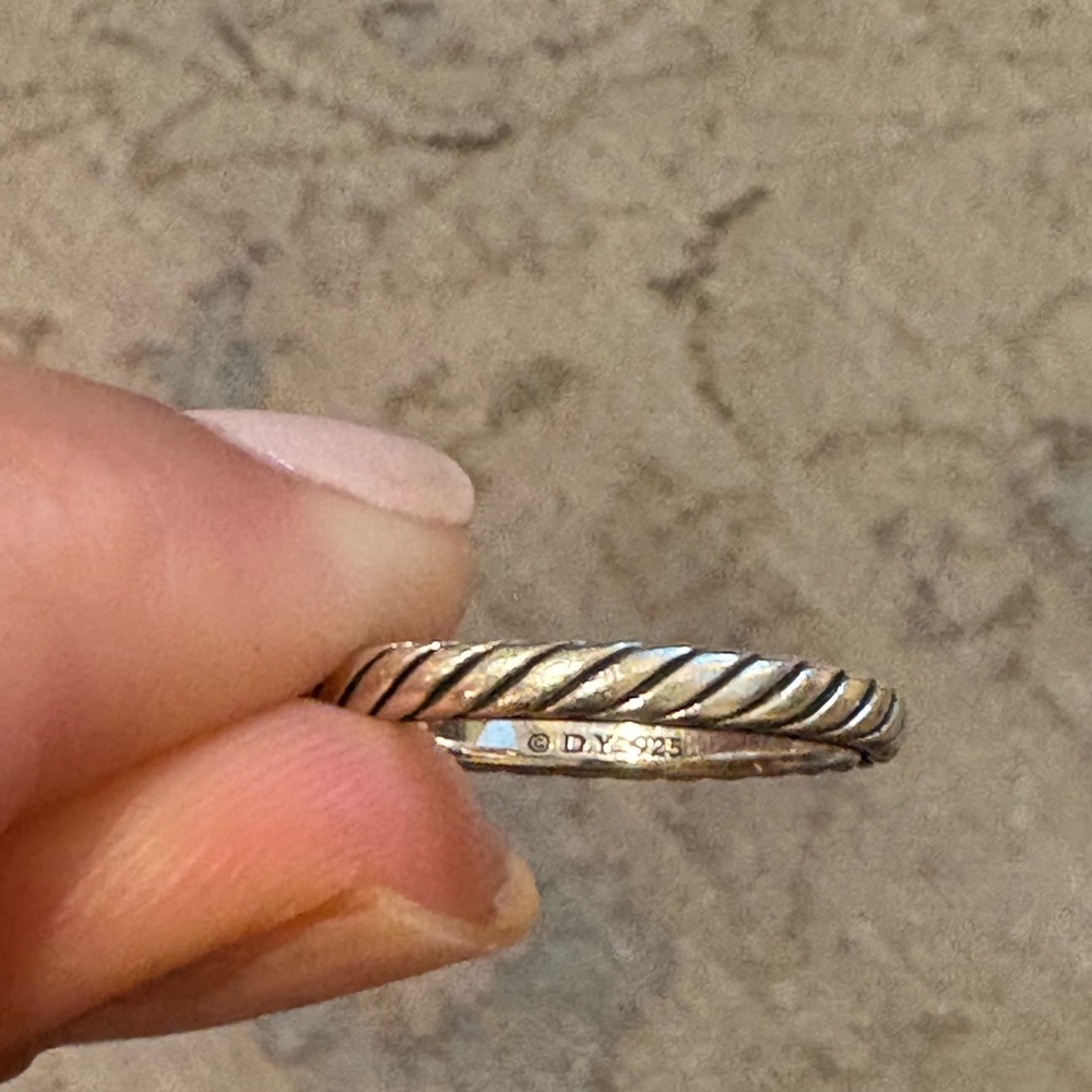 David Yurman cable ring